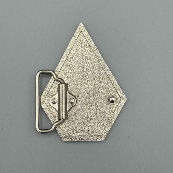 Volcom Logo Cut Out Black & White Belt Buckle Vintage Logo Skateboard Skater Y2K - Picture 2 of 3